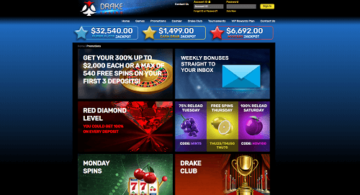 Drake Casino Promotions